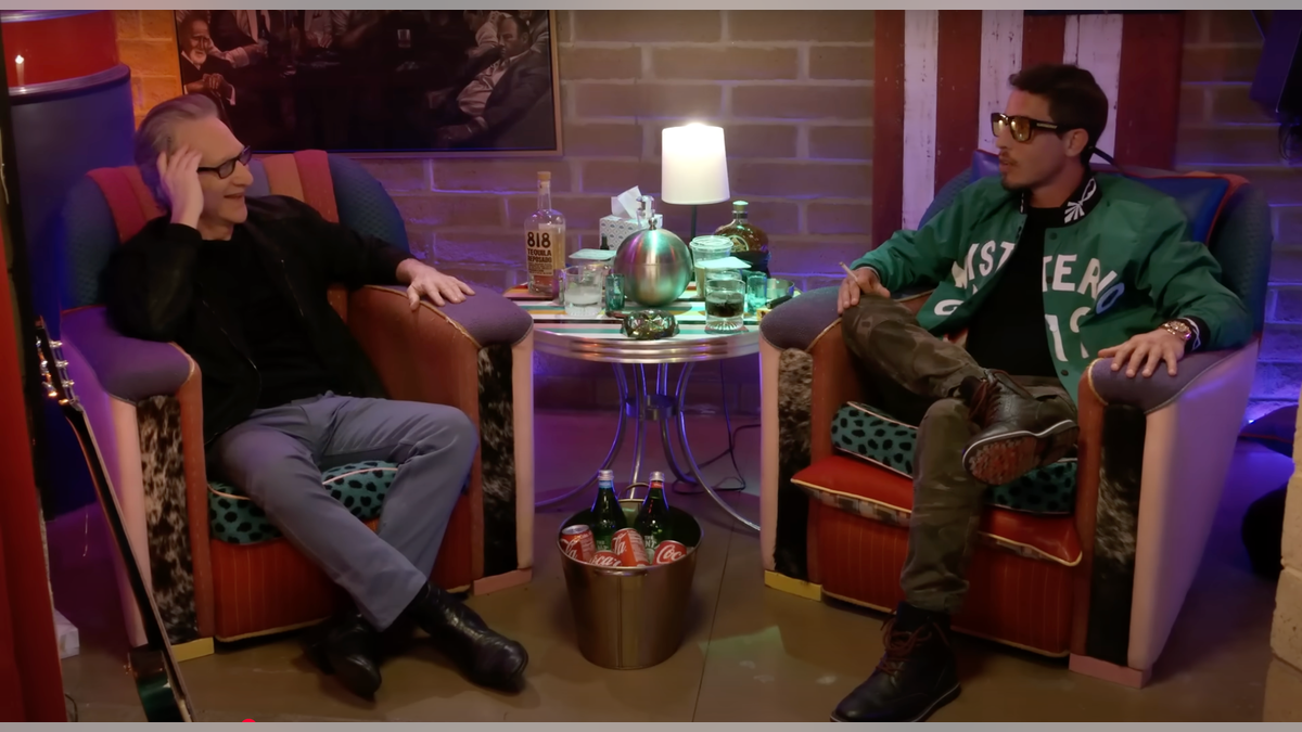 Bill Maher and Tony Hinchklif